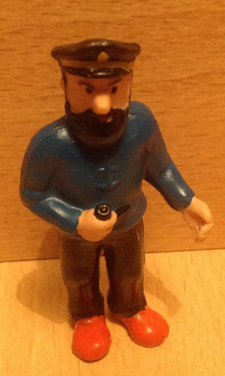 FIGURINE PVC COMICS SPAIN TINTIN KUIFJE HERGE LE CAPITAINE HADDOCK COMICSPAIN