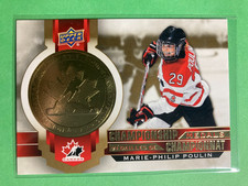 2021-22 UD Tim Hortons Team Canada Championship Medals #M-9 Marie-Philip Poulin