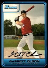 Garrett Olson 2006 Bowman Draft Picks & Prospects #DP26 Twins MLB READ FREE SHIP