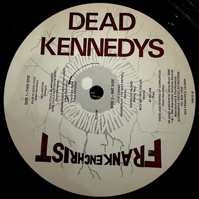 Dead Kennedys Frankenchrist Vinyl LP Alternative Tentacles Virus