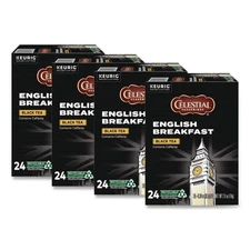 Celestial Seasonings 14731CT Black Tea K-Cups - English Breakfast (96/CT) New