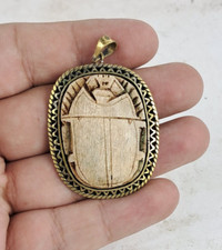 EGYPT HISTORY ANCIENT EGYPTIAN ROYAL PHARAONIC Pendant Scarab Pharaonic Amulet