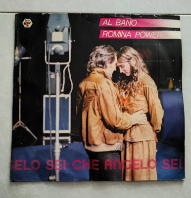 LP 33 giri  12 '' Al Bano & Romina Power - Che Angelo Sei Anno 1982  vintage