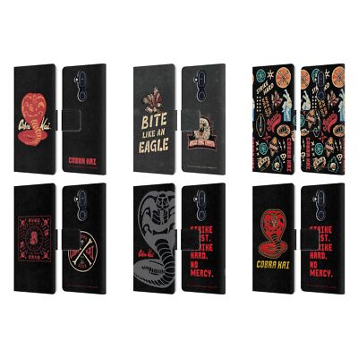 OFFICIAL COBRA KAI SEASON 5 KEY ART LEATHER BOOK WALLET CASE FOR NOKIA PHONES
