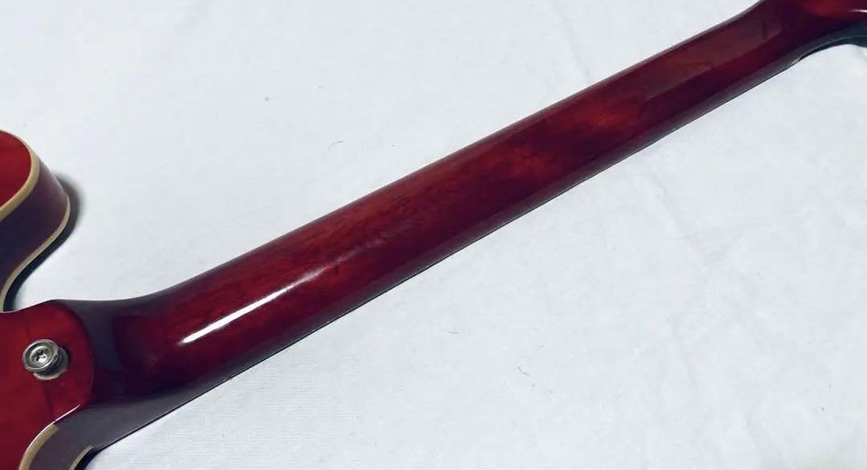 Electric Acoustic Guitar Epiphone DOT CH Cherry Red Good Working