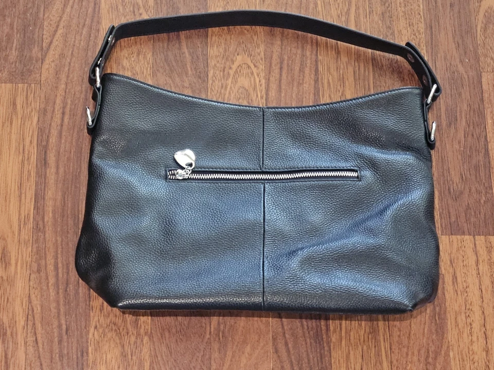 Bostanten女式皮革设计师单肩包 — 第 2/4 张图片