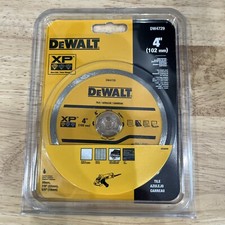 DEWALT 4-in Diamond Continuos Rim Dry/Wet Cutting Wheel DW4729