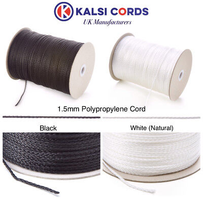 Buy POLYPROPYLENE ROPE BRAIDED POLY CORD STRONG STRING BOATING CAMPING SAILING YACHT