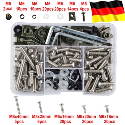 Schrauben Set Verkleidungsschrauben Für MV Agusta F3 F4 F4R F4RR & BMW S1000RR