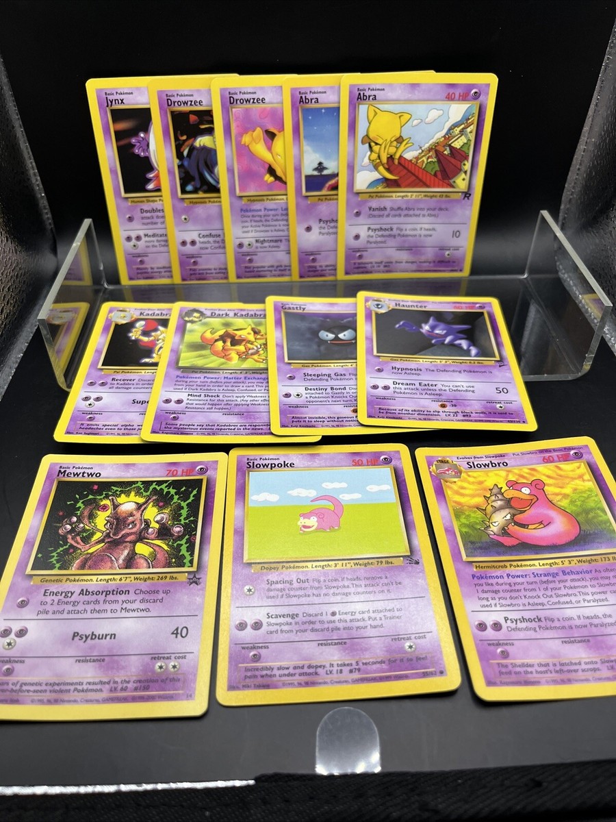 Pokemon Base Set Original Vintage 1999-2000 Cards You Pick