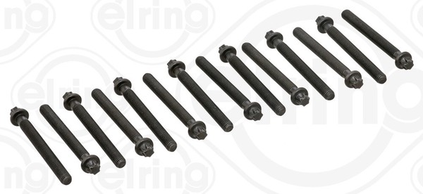 Elring 802.740 Schraubensatz, Zylinderkopf FüR Bmw, Wiesmann-image