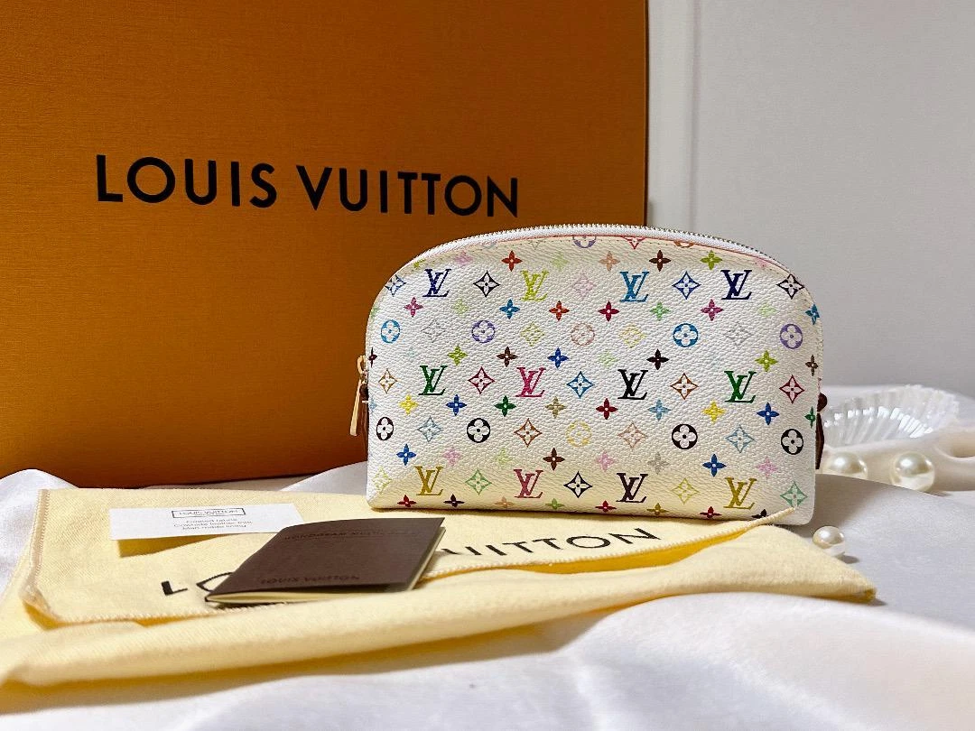 Louis Vuitton Monogram Multicolor Pochette Cosmetic Pouch