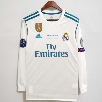 Cristiano Ronaldo Real Madrid Full sleeve Shirt 2018 Final Kiev