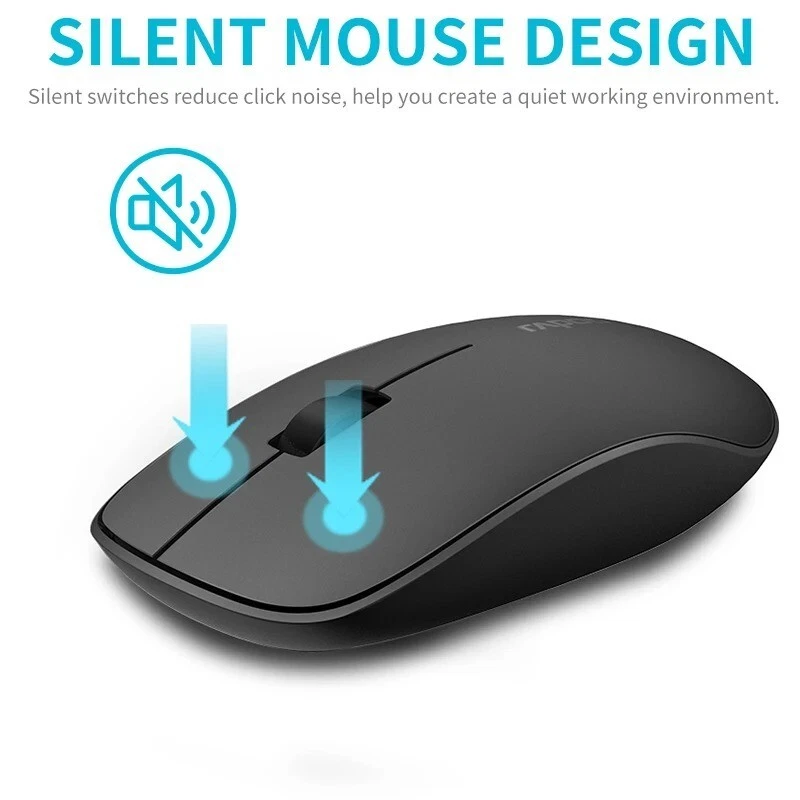 Rapoo 9300M Multi-mode Ultra-slim Wireless Keyboard and Mouse Combo - Image 4 of 4
