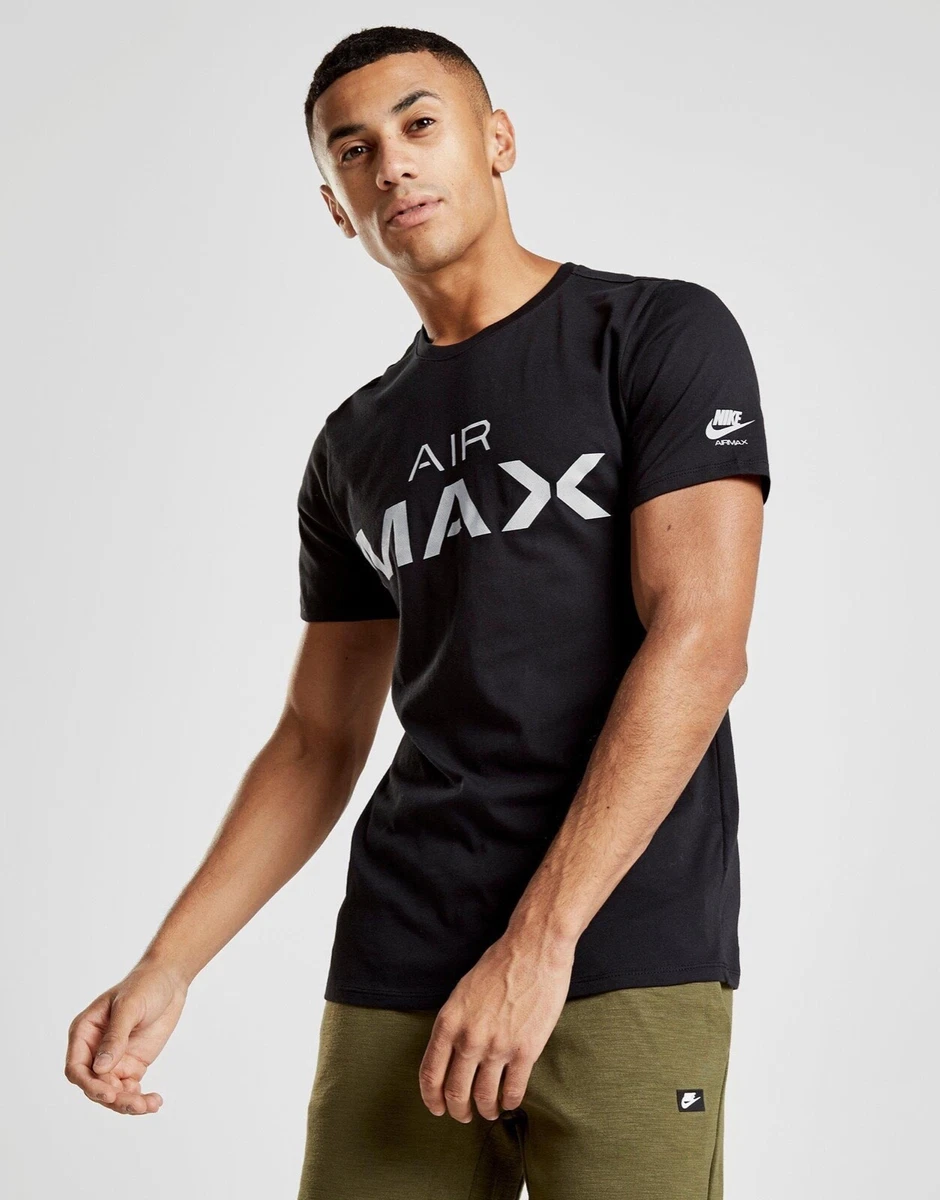 Men's Nike Air Max Gel T Shirt Short Sleeve Cotton Crew Neck