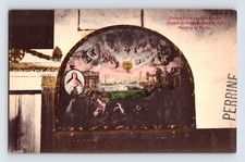 Postcard California Santa Barbar a CA Mission Murillo Painting 1910s Unposted