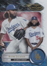 ANDRE JACKSON TOPPS GOLD LABEL CLASS 2 BASE LOS ANGELES DODGERS #77 2022 22