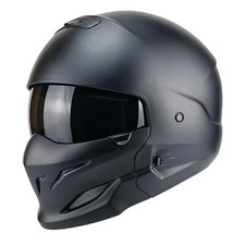 Cascos Modulares Cara Abierta Cara Completa Casco Moto Scooter Aprobado por el DOT
