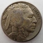 1917 Buffalo Nickel - VF - Full Horn