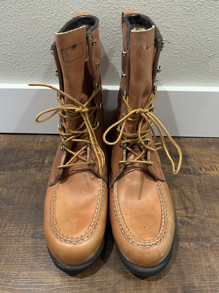 60s Vintage MASON社製 Lace up boots Vintage Mason Chippewa Falls Wisconsin Velvet-Eez Boots