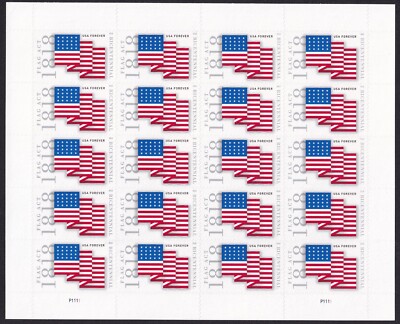 Scott #5284 Flag Act Sheet of 20 Forever Stamps - MNH | eBay
