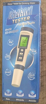 5in1 TDS PH EC Salinity Digital Tester Drinking Water Quality Purity Test Tester
