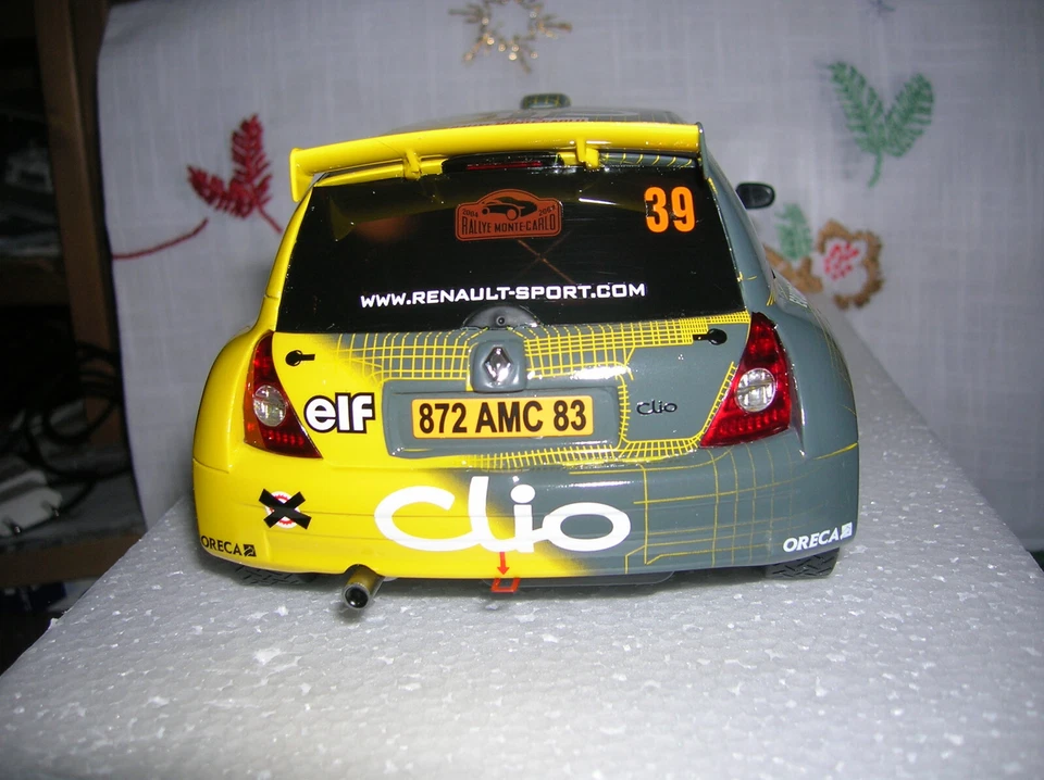 Renault Clio Super 1600 Montecarlo 2004 scala 1/18 Otto Ottomobile cod. OT389 - Immagine 4 di 4