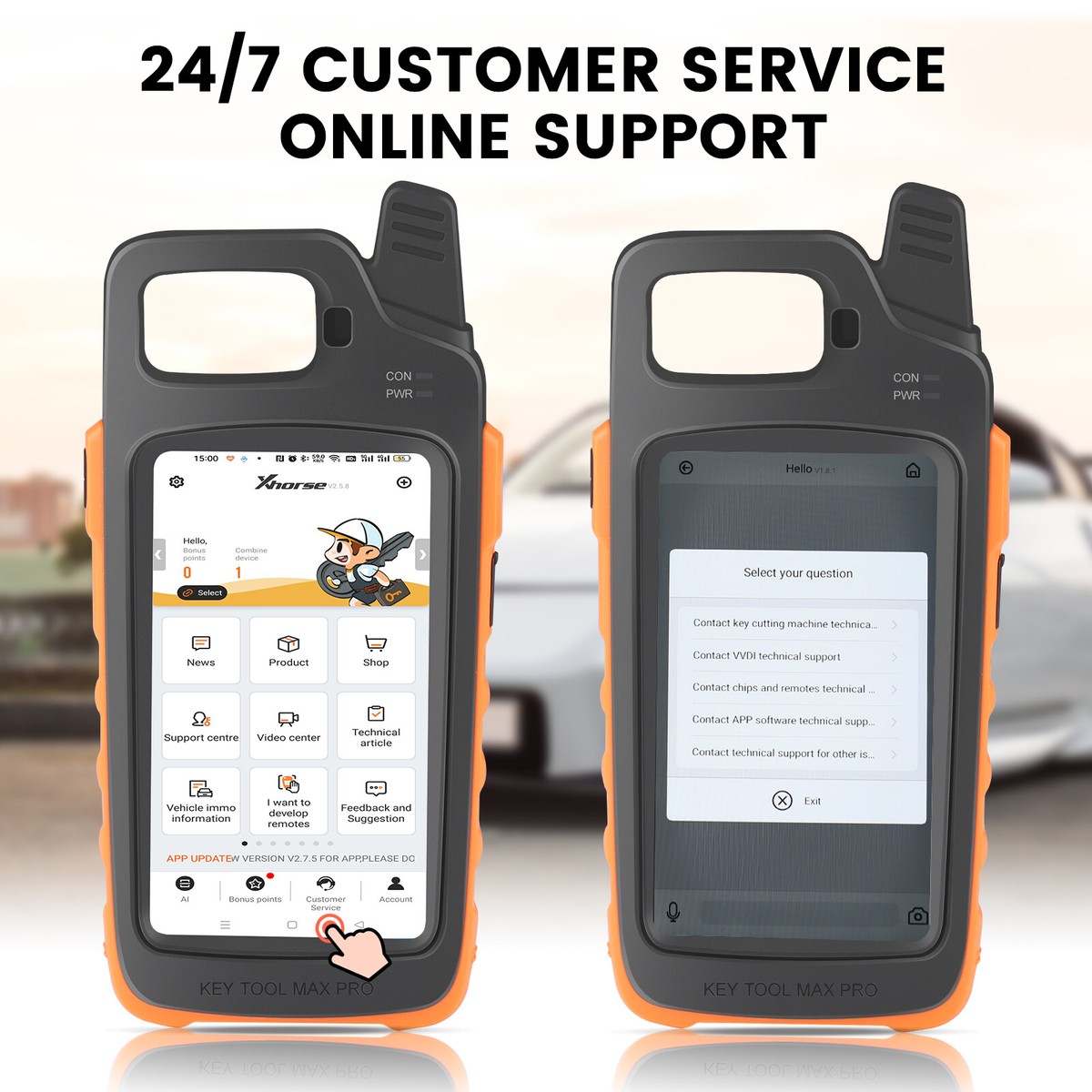 Xhorse VVDI Key Tool Max PRO With Key Tool Max & Mini OBD Tool