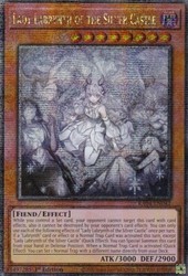 Lady Labrynth of the Silver Castle (New Art) Quarter Century Secret Rare RA04-EN042