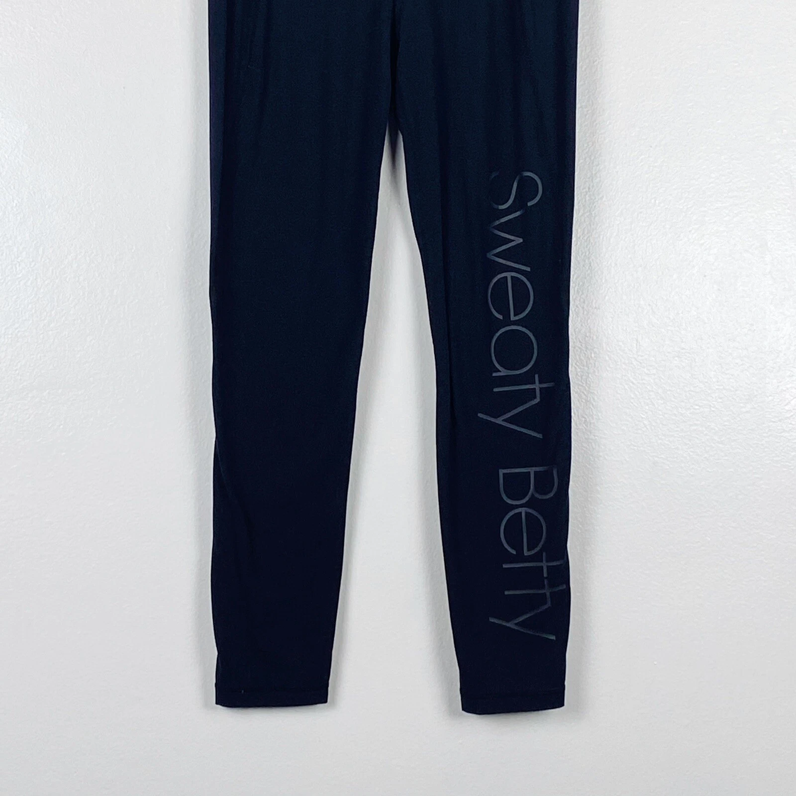 sweaty-betty logo savasana high rise waisted 7/8 leggings