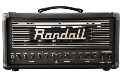 Randall Amplifiers 2 channel 50 watt tube (4-12AX7/2-6L6) head,THRASHER50-U, NEW