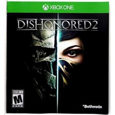 Manual Only Dishonored 2 Microsoft Xbox One Pristine Authentic