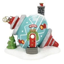 Dept 56 BAUBLES ORNAMENT HOUSE North Pole Village 6013429 BRAND NEW