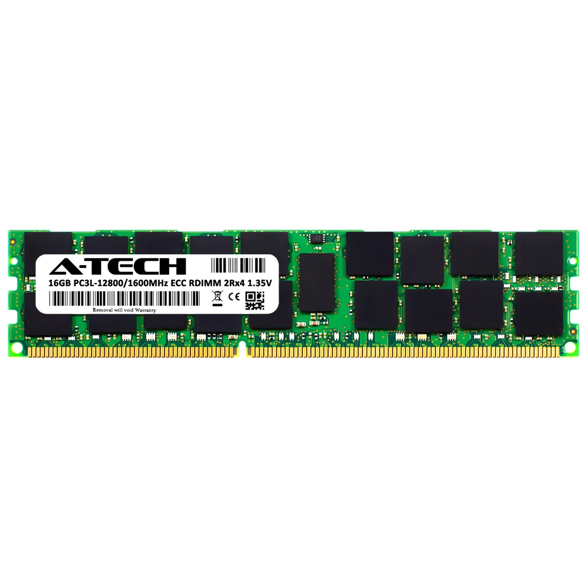保証付 8GB 2枚セット 2Rx4 PC3L-12800R Registered 計16GB