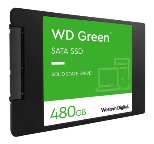718037894348 Western Digital Green WDS480G3G0A 480 GB 2.5" Serial ATA III W - Picture 2 of 4