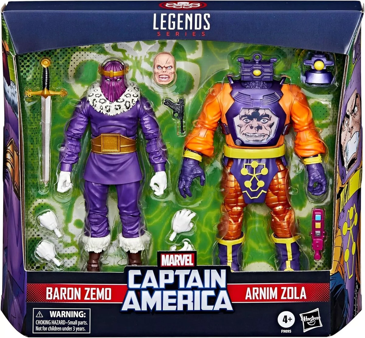 Marvel Legends Baron Zemo &Arnim Zola Captain America Villains