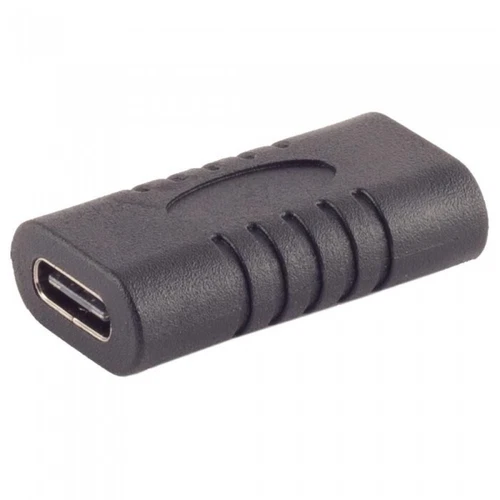 USB C Female to USB C Female Connector Coupler USB C 3.1 Adapter Black