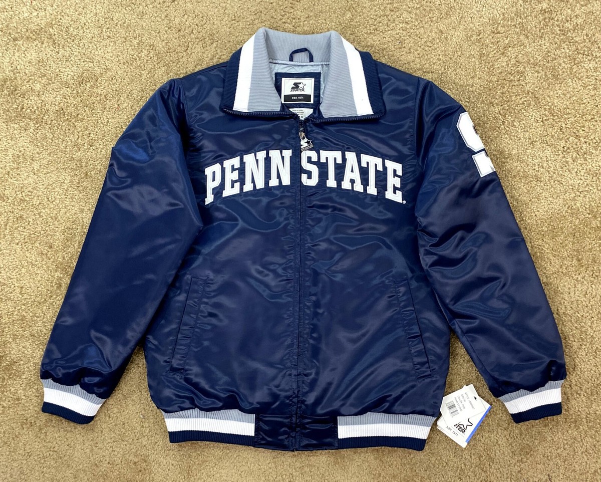 Starter Penn State Nittany Lions ジャケット PENN STATE NITTANY LIONS STARTER Full Zip Track Jacket M L