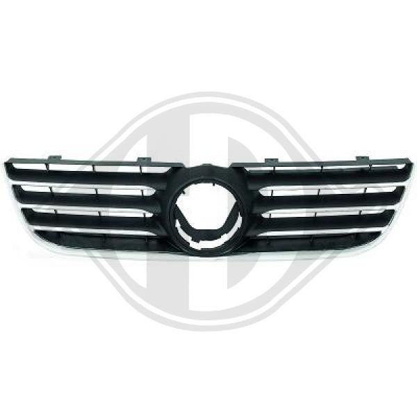 Diederichs KüHlergitter FüR VW Polo 9N_ 1.2 12V 1.4 16V Chrom Schwarz-image