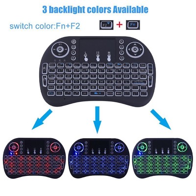 Wireless Keyboard Remote Control + MOUSE i8 Mini for PC Android TV Box T95Z XBOX