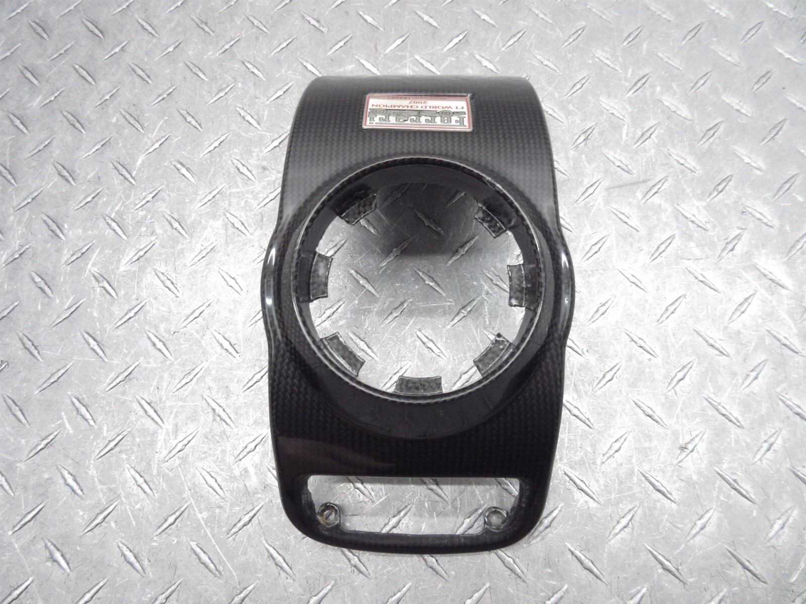 2008 Ferrari F430 Spider 81200800 Right Side Carbon Air AC Vent Dash Bezel Trim