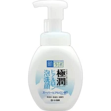 ROHTO Hadalabo Gokujyun Hyaluronic Acid Moisture Bubble Foaming/Wash Cleanser