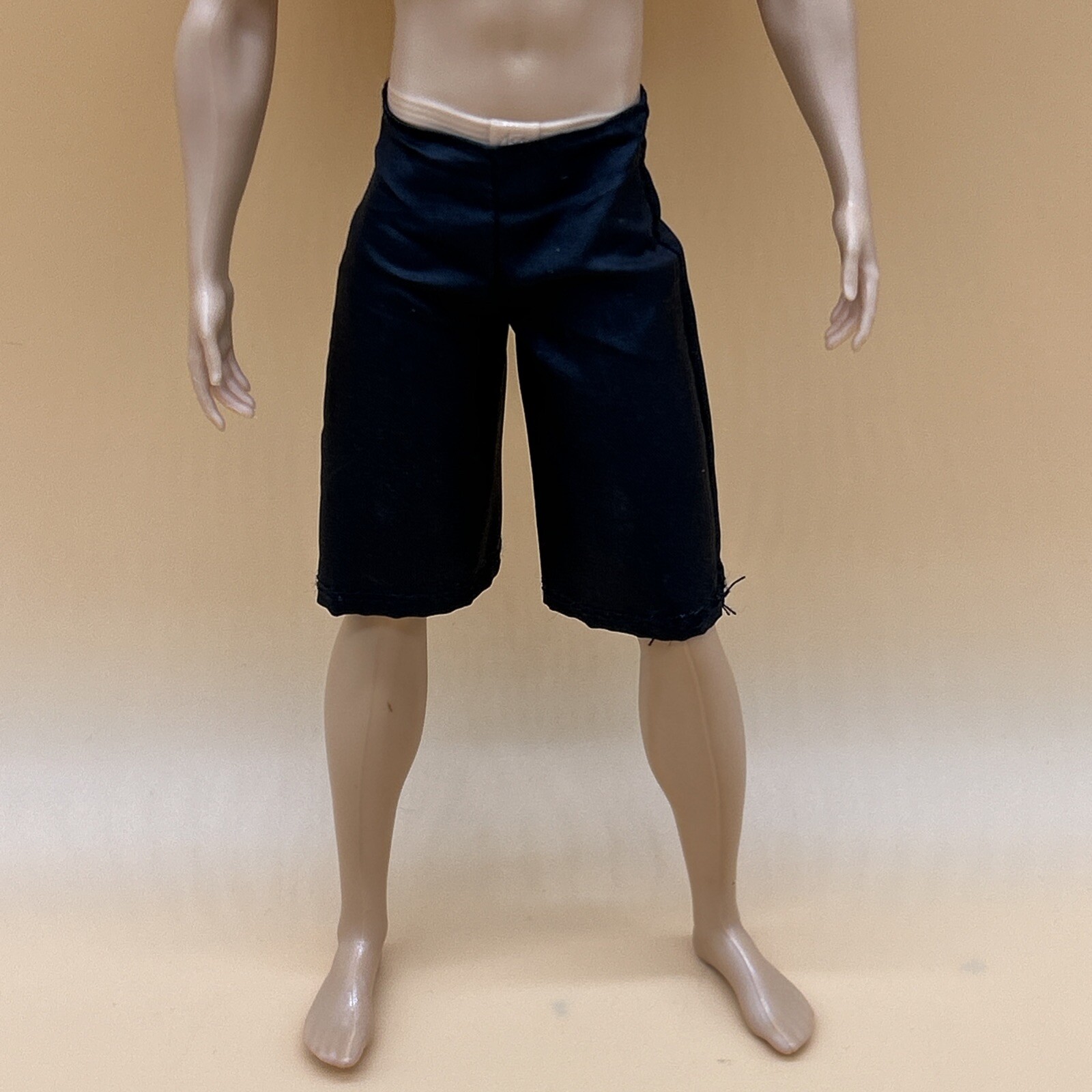 Barbie Ken Fashionistas Doll Shorts Black Replacement Doll Clothing HTF