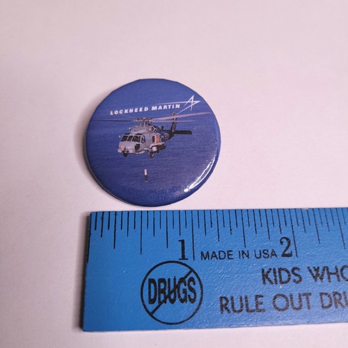 Lockheed Martin Hubschrauber Luftwaffe Marine Button Pin - Bild 2 von 3