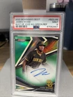 James Wood 2022 Bowman’s Best Autograph Green Refractor PSA 9 95/99