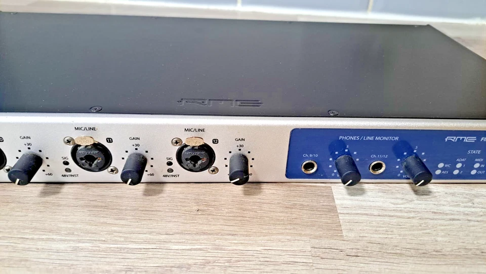 RME FireFace 802 60-Channel 192 kHz Firewire/USB 2.0 Audio Interface - Image 3 of 4