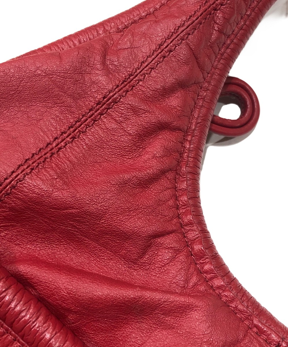 DIESEL Archive Leather Shoulder Bag Red | eBay