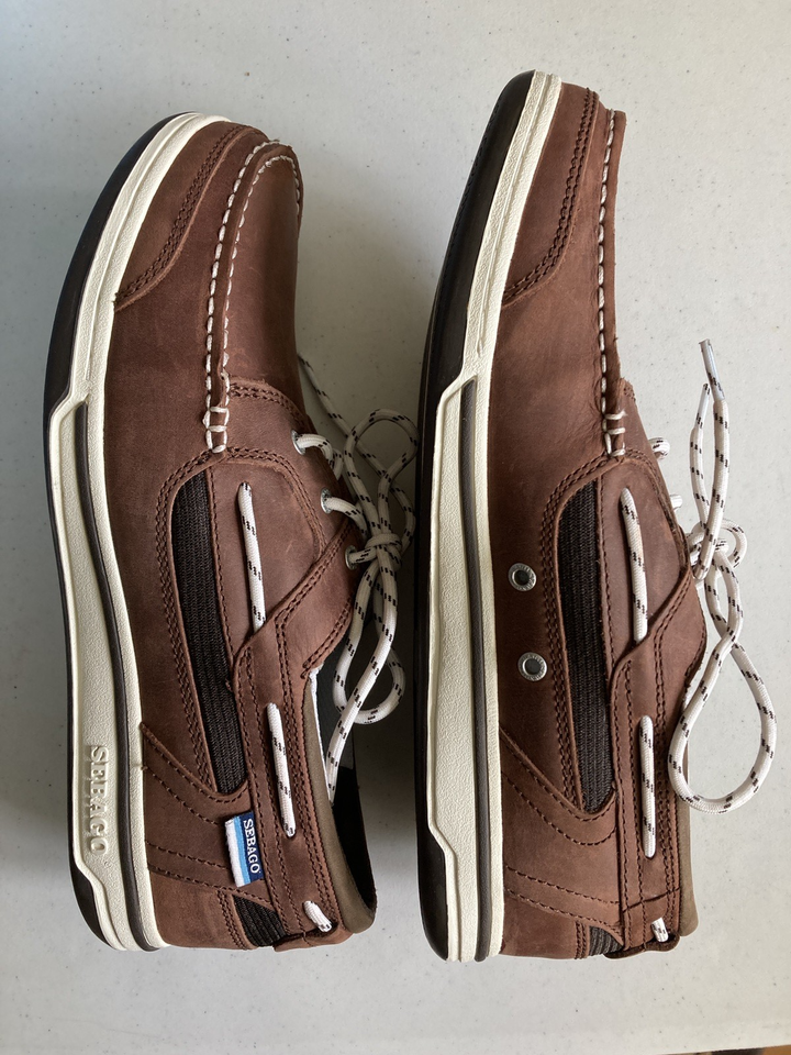 Sebago Triton Three Eye in navy nubuck - Bradshaw & Lloyd