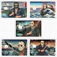 Uyiko-e Jason ATM Debit Credit Card Sticker Skin Halloween Horror Uyiko Anime US