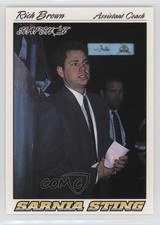 1995-96 Slapshot OHL Rich Brown #354 0h1